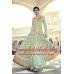 7318 Teal Green Nargis Fakhri Wedding Wear Dress (original)